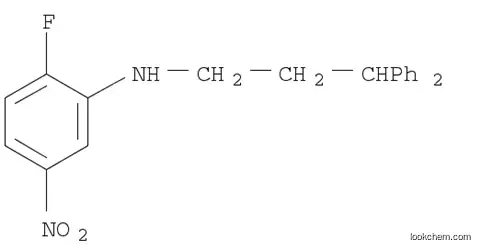 (3,3-Diphenyl-propyl)-(2-fluoro-5-nitro-phenyl)-amine